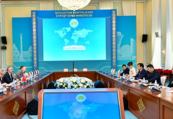 Состоялись двусторонние политические консультации между Республикой Казахстан и Турецкой Республикой