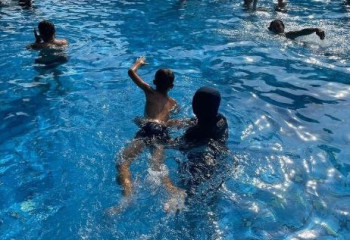 Шымкенттік балалар жыл бойына жүзуді тегін үйренуі мүмкін