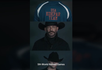 Ковбои-кокпаристы приехали на Всемирные Игры кочевников в Казахстан