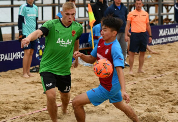 Команда «Ярыш» стала чемпионом Казахстана по пляжному футболу
