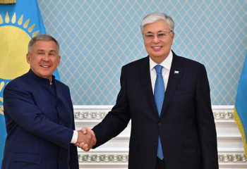 Раис Татарстана прибыл для участия в открытии V Всемирных игр кочевников