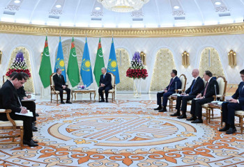 Токаев и Бердымухамедов рассмотрели визит Главы государства в Туркменистан