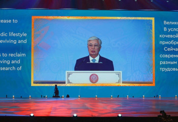 Kazakh President declares V World Nomad Games open