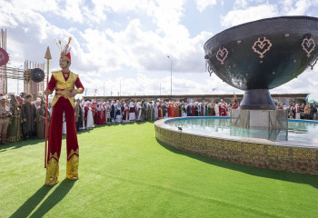 В этноаул в Астане привезли более 200 экспонатов из Атырау