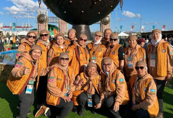 Пожилые волонтеры помогают в организации 5-х Всемирных игр кочевников в Астане