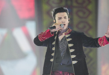 Dimash performs at opening ceremony of 5th World Nomad Games in Astana