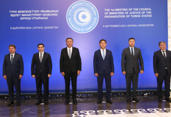 В Астане прошло Первое заседание Совета Министров юстиции Организации тюркских государств