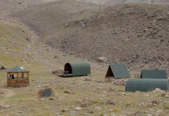 Алматы тауларында жаңа кемпинг-аймағы орнатылды