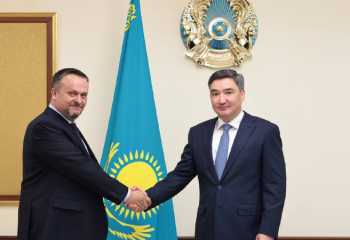 Олжас Бектенов РФ Новгород облысының губернаторымен кездесті