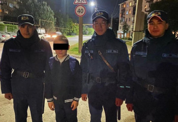 Гвардейцы помогли найти пропавшего ребенка