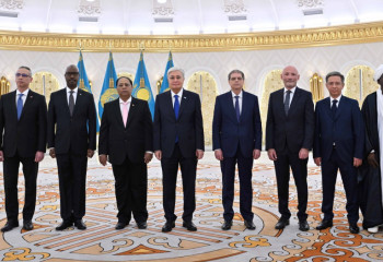 Президент бірқатар мемлекеттің елшілерінен сенім грамоталарын қабылдады
