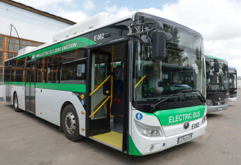 Таразский автопарк пополнился новыми 32 автобусами