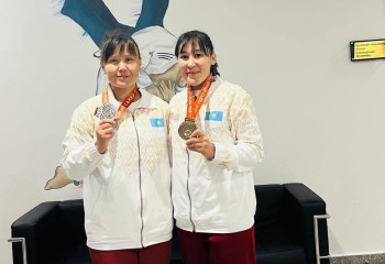 Девушки из СОБР завоевали медали на Всемирных играх кочевников