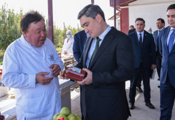Бектенов ознакомился с развитием сельхозпереработки, пищевой и фармацевтической промышленности в Шымкенте