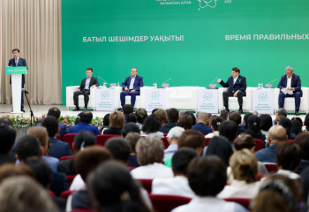 АЭС салуды қолдау жөніндегі Халықтық штаб Жамбыл облысында кездесулер өткізді