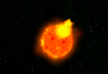 На Солнце произошла вспышка рекордной интенсивности