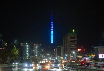 Алматы күніне «Көктөбе» телемұнарасы мерекелік жарықтандыруға қосылады