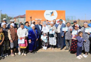 Ақтөбе облысындағы Ақкемер ауылының тұрғындары жаңа баспанаға ие болды