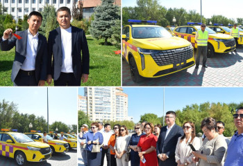 Атырау емханаларына 40 санитарлық көлік тапсырылды