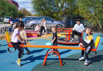 Новые дворы благоустроили в Астане