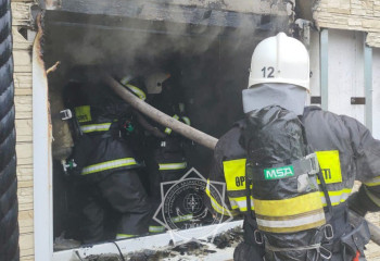 Атырауда өрт кезінде 40 адам эвакуацияланды