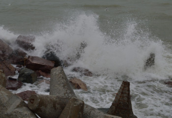 Ущерб от тайфуна 