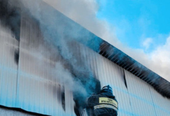 Пожар на площади 270 м³ потушили в Алматинской области