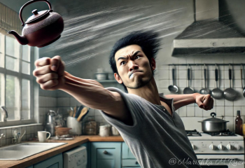 Житель Актобе швырнул в жену чайник и получил 40 часов общественных работ