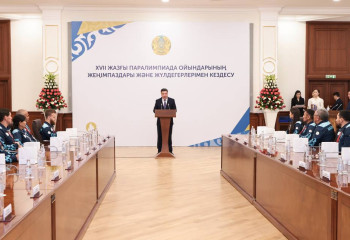 Паралимпиада жүлдегерлері мен жаттықтырушыларға мемлекеттік наградалар табыс етілді