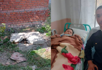 Женщина упала в канализационный люк в Аркалыке