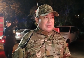 Петропавлда көпқабатты үйде өрт болып, 90-нан астам адам құтқарылды