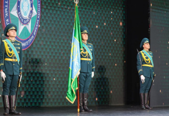 Астанада жас сарбаздарды шекара қызметіне шығарып салу рәсімі өтті