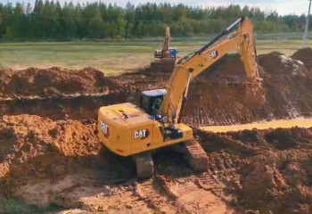 Қоянды ауылында су бұру каналы салынуда