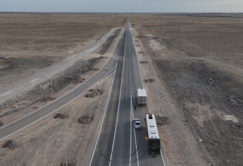 Завершена реконструкция автодороги «Курты-Бурылбайтал» в Жамбылской области