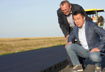 Дороги Костанайской области обновляются впервые за 50 лет