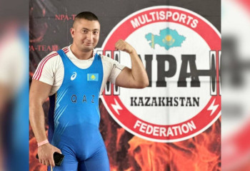 Ұлттық ұлан офицері күштік сайыста ел рекордын жаңартты