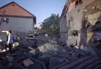 Взрыв газа разрушил дом в Алматинской области