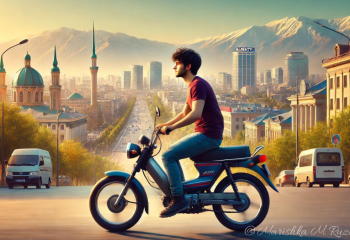 Moped riders required to have license in Kazakhstan