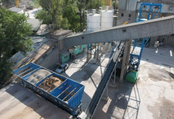 Modified concrete production plant  opened in Almaty