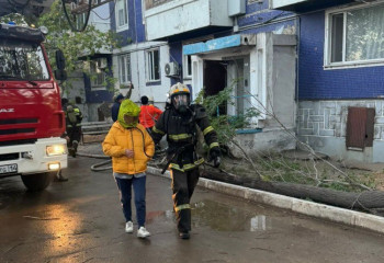 Шесть человек спасли из пожара в Экибастузе