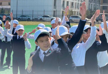 750 мыңнан астам оқушы буллингке қарсы республикалық флешмобқа қатысты