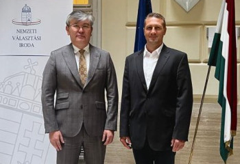 Hungarian national election office interested in strengthening relations with Kazakhstan