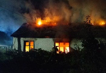 Қостанайда тұрғын үйде өрт шығып, бір адамды күйік шалды