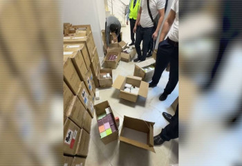 Алматыда полиция стоматологиядан 13 мың вейп тәркіледі