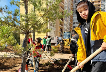 Биыл Астанада миллион жасыл желек отырғызылады