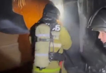 Қостанайда үй алдындағы гаражда өрт шықты