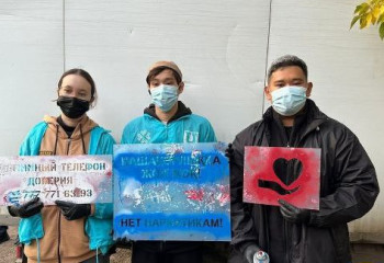 Астанада есірткі жарнамасы бар 800-ге жуық граффити өшірілді