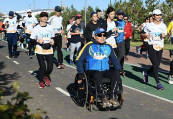 Astana Run: Осенний забег прошел в Ботаническом саду