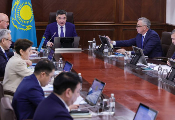 Үкіметте су тасқыны салдарын жою және олардың алдын алу мәселесі талқыланады