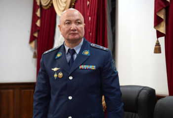 Шымкент полициясының жаңа бастығы тағайындалды